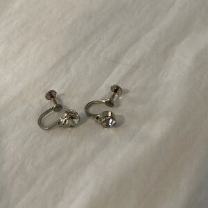 Vintage Rhinestone earrings